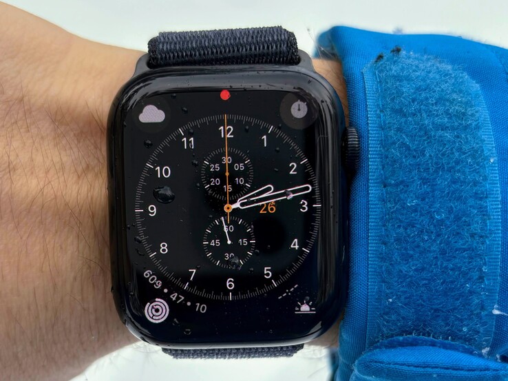 Apple Watch Series 9 är verkligen ljusstark och lätt att läsa av hela tiden.