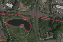 GPS-test: Huawei Mate 30 Pro - Tur runt en sjö