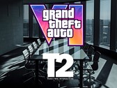 Styrelserum med logotyperna för GTA 6 och Take-Two Interactive