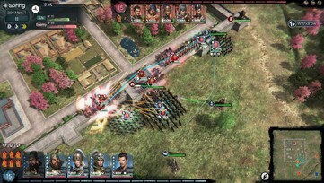 Skärmdump från spelet Heroes' Vow: Three Kingdoms 1