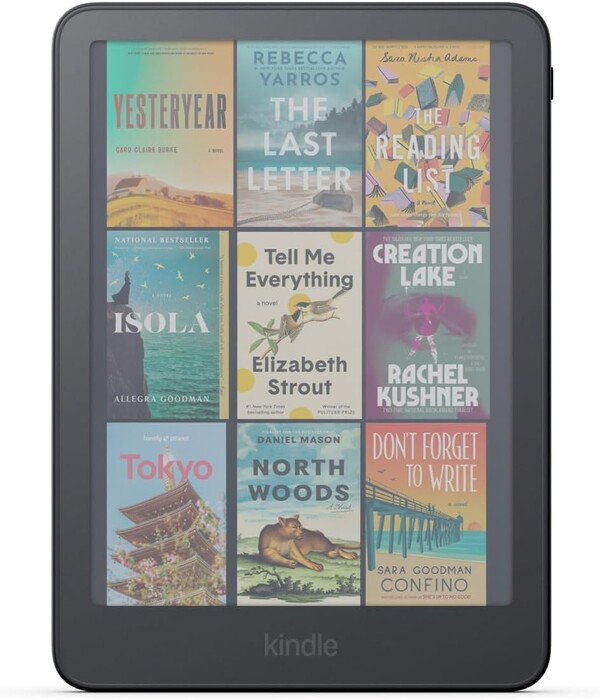 Kindle Colorsoft har en förbättrad skärm med bättre skärpa och jämnhet.