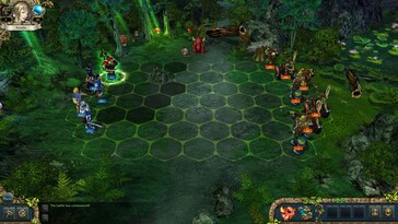 På bilden: En skärmbild från King’s Bounty: Crossworlds.