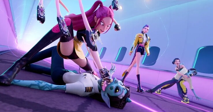 Animationen i K-Pop Demon Hunters flyttade fram gränserna 2025 genom att blanda 2D-känsla med djupet i 3D-miljöer (Bildkälla - Netflix)