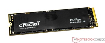 Crucial P3 Plus med 1 TB (framsida)