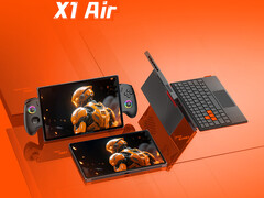 X1 Air är utrustad med Intel Core Ultra 7 258V. På bilden: en reklambild av spelhanddatorn. (Bildkälla: OneXPlayer - redigerad)