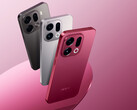 Oppo kommer att erbjuda ett färgalternativ i Velvet Red med endast Find X9 utanför Kina. (Bildkälla: Oppo)