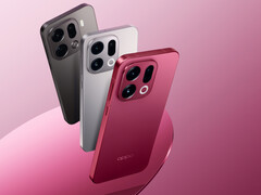 Oppo kommer att erbjuda ett färgalternativ i Velvet Red med endast Find X9 utanför Kina. (Bildkälla: Oppo)