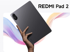 Redmi Pad 2 är nu tillgänglig på AliExpress. På bilden: en kampanjbild av surfplattan. (Bildkälla: Xiaomi - redigerad)