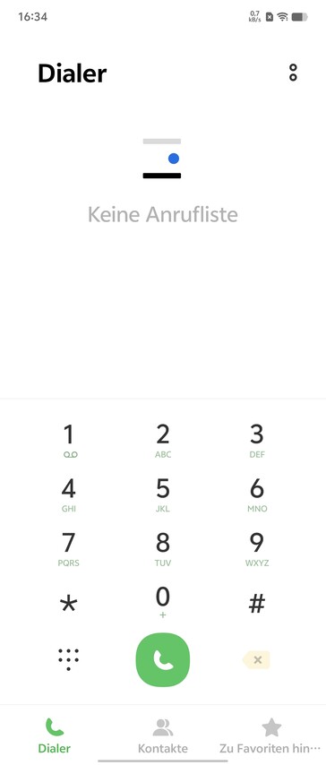 UI för uppringare