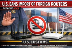 USA förbjuder import av utländska routrar