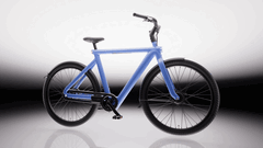 VanMoof S6-serien har en 250 W framhjulsmotor som ger en topphastighet på 25 km/h (15,5 mph) (Bildkälla: VanMoof)