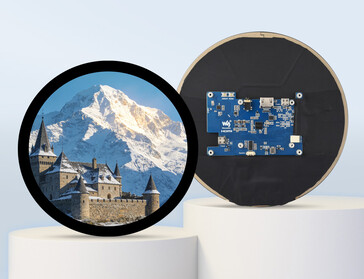 Waveshare 7-tums rundad display frontlayout 