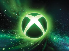 Banner som visar glödande Xbox-logotyp