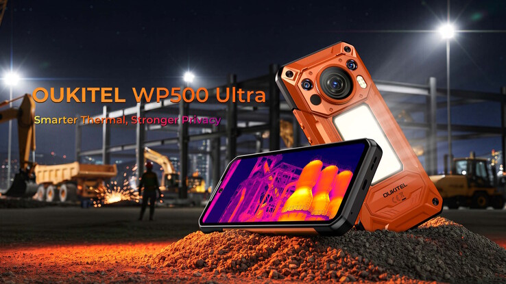 WP500 Ultra levereras med en värmekamera