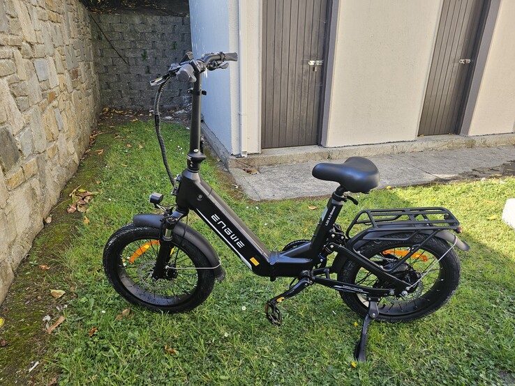 Cykeln efter montering.