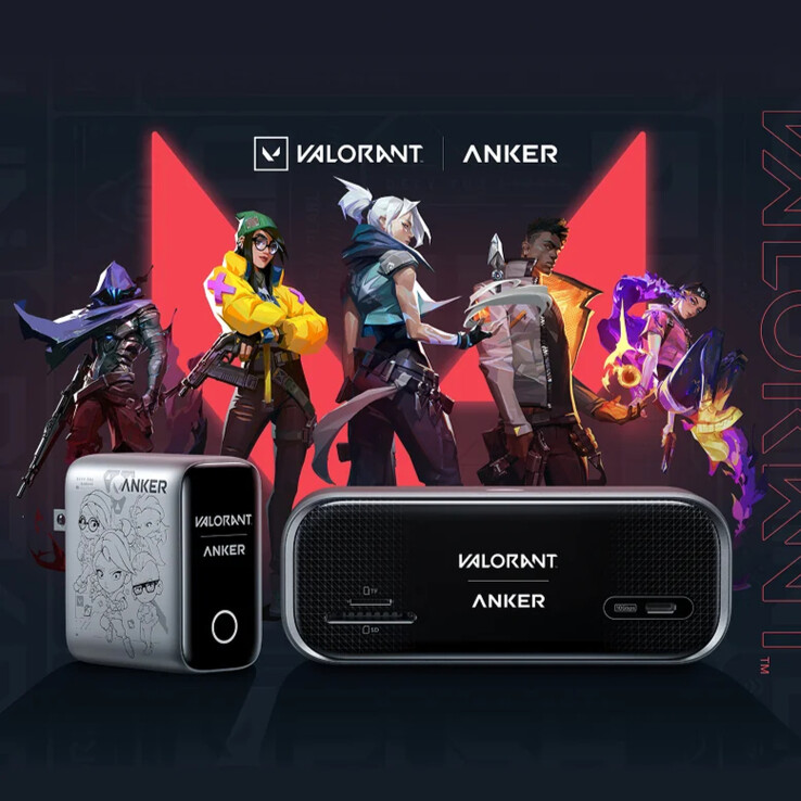 Anker X Riot Games officiellt samarbete med Valorant-agenter som tema