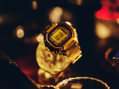 Casios ringklocka CRW-001G-9 (bilden) lanseras nu i Storbritannien. (Bildkälla: Casio)