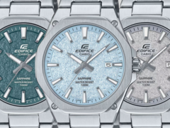 Från vänster till höger (på bilden): Casio Edifice EFR-S108DE-3A, EFR-S108DE-2A och EFR-S108DE-8A. (Bildkälla: Casioblog)