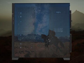 Maingear Crimson Desert Limited Edition PC höger panel visas