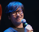 En bild av Hideo Kojima på Death Stranding World Tour 2 (bildkälla: Lucca Comics and Games YT)
