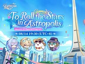 Officiellt marknadsföringsmaterial för Honkai: Star Rail version 4.5, ”To Roll the Stars in Astropolis”.