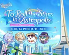 Officiellt marknadsföringsmaterial för Honkai: Star Rail version 4.5, ”To Roll the Stars in Astropolis”.