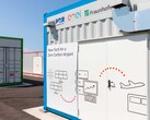 I projektet användes 762 bilbatterier från Merces-Benz, Stellantis och Nissan. (Bildkälla: Enel)