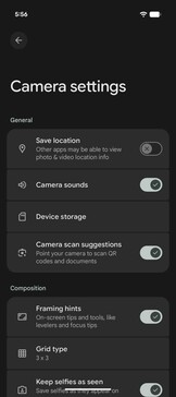 Inställningar för kameran: Foto