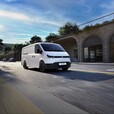 Den nya Ford Transit City: Denna helt nya eldrivna skåpbil är utformad för att tilltala leverans- och kurirtjänster samt hantverkare och tjänsteleverantörer.
