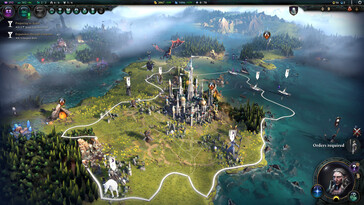 En bild som visar en karta i Age of Wonders 4.