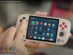 Ayaneo Pocket Air Mini kommer att levereras med Android men ha en anpassad launcher. (Bildkälla: Ayaneo)