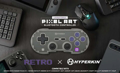Hyperkin Pixel Art Wireless Controller är en modern version av SNES-kontrollen. (Bildkälla: Hyperkin)