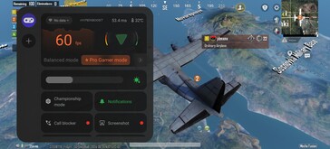 PUBG Mobile: HD, 60 bilder per sekund i genomsnitt.