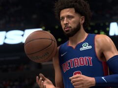 DLSS 5 med neural rendering aktiverad i NBA 2K27.