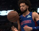 DLSS 5 med neural rendering aktiverad i NBA 2K27.