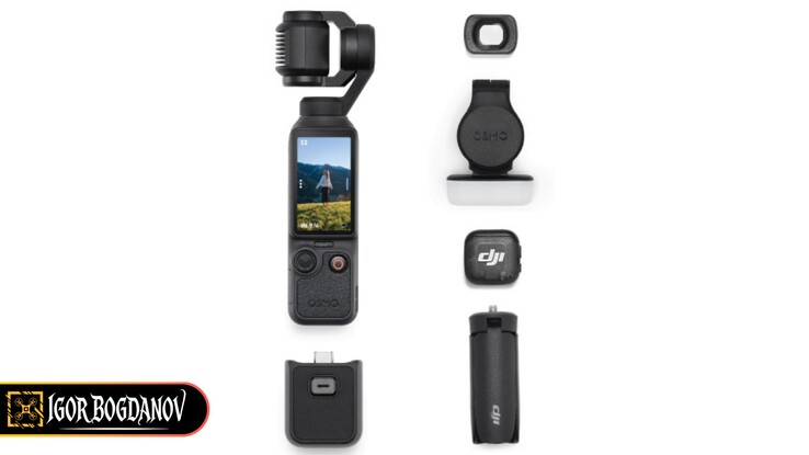 DJI Osmo Pocket 4 - Standardkombination.