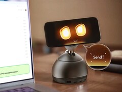 Loona DeskMate utökar iPhone med en liten robotkropp (Bildkälla: Keyi TEch)