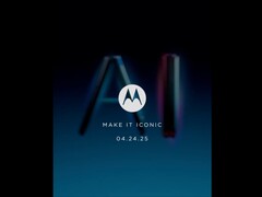 Motorola Razr 2025/ Razr 60-serien har bekräftats att lanseras den 24 april. (Bildkälla: MotorolaUS on X)