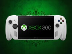 Asus ROG Xbox Ally kör Xbox 360-emulator (Bildkälla: Xbox Wire, Asus med ändringar)