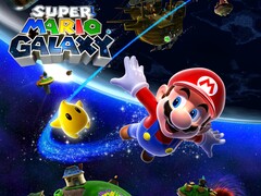 Super Mario Galaxy banner visas (Bildkälla: Nintendo of America med ändringar)