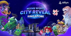 Reklamfoto av Affyns huvudkontor i Singapore, som visades i tidig marknadsföring för metaverse-plattformen NEXUS World (Bildkälla: Affyn via Newsfile)