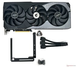 Aorus GeForce RTX 4070 Ti Master - Tillbehör i lådan