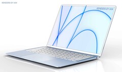 Den nya 12,9-tums MacBook kommer troligen att levereras i en ljusblå färg.