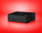 iiyama mini-PC med USB-portar på framsidan, en USB-C-port, en SD-kortläsare och ventilation på sidan.