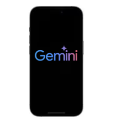 Google Gemini kan komma att dyka upp på iOS inom kort. (Bildkälla: Apple och Google, med ändringar)