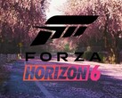 Banner för Forza Horizon 6 visar japansk vägbana