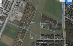 GPS test: Google Pixel 3 XL - Cykeltur genom ett skogsparti