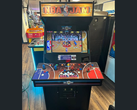 Ett Midway NBA Jam arkadskåp avbildat (bildkälla: r/nostalgia)