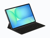Galaxy Tab S10 FE Plus har ett valfritt tangentbordsfodral som kostar $169,99 men kan fås för mindre under en begränsad tid. (Bildkälla: Samsung)