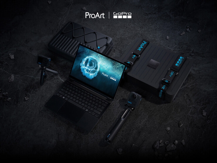 Årets ProArt PX13 kommer också att finnas tillgänglig i en speciell GoPro-trim. (Bildkälla: Asus)